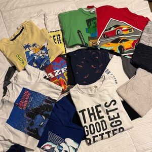 Kids Graphic T-Shirts Assortment